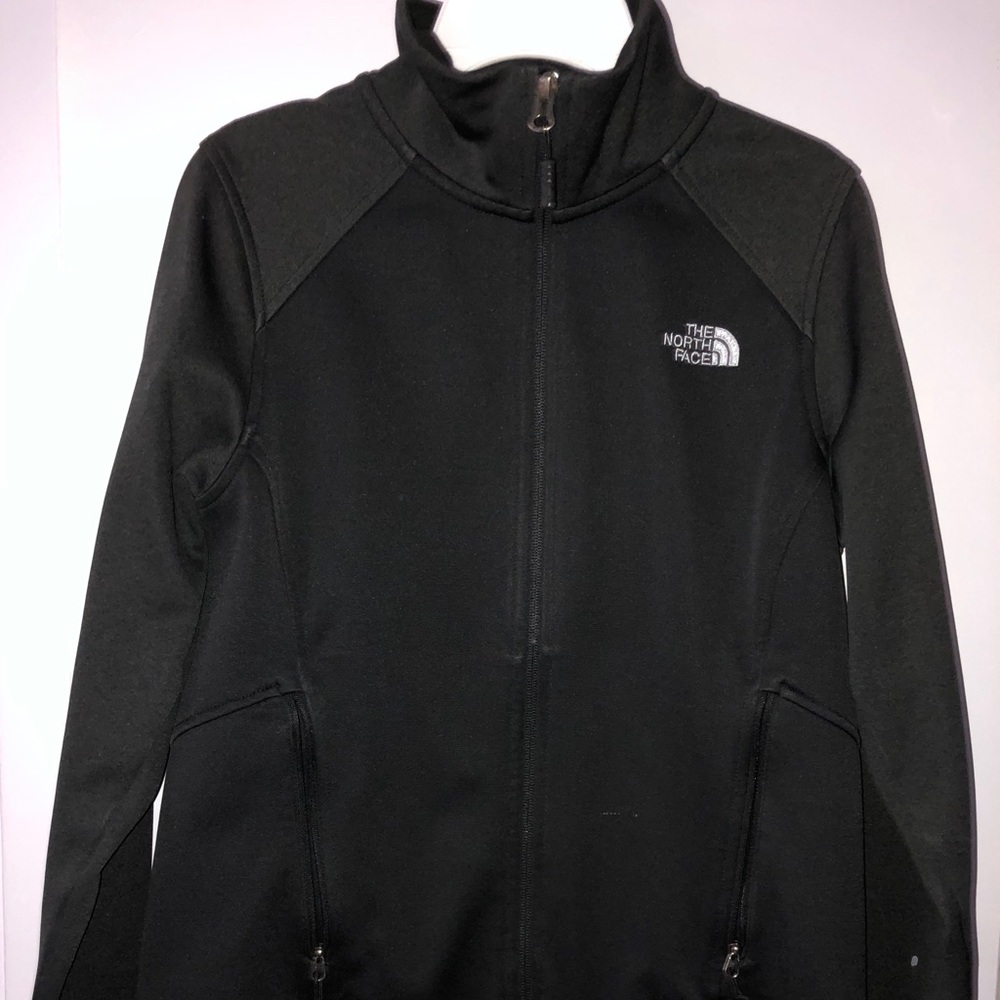 The north face zip up jacket